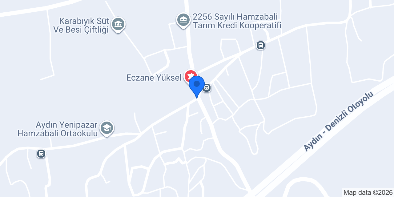 Hamzabali İlköğretim Okulu konumu