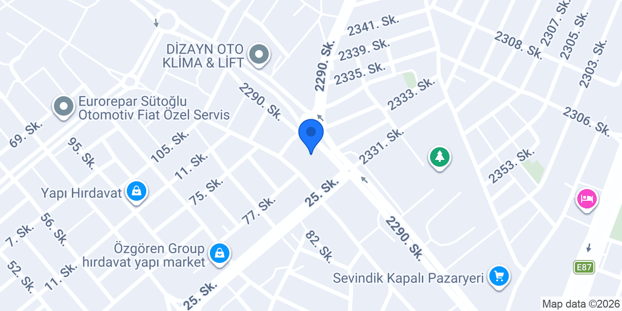 ENLI GARAGE konumu