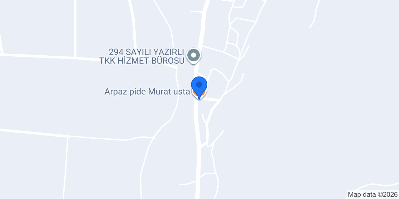 Arpaz pide Murat usta konumu