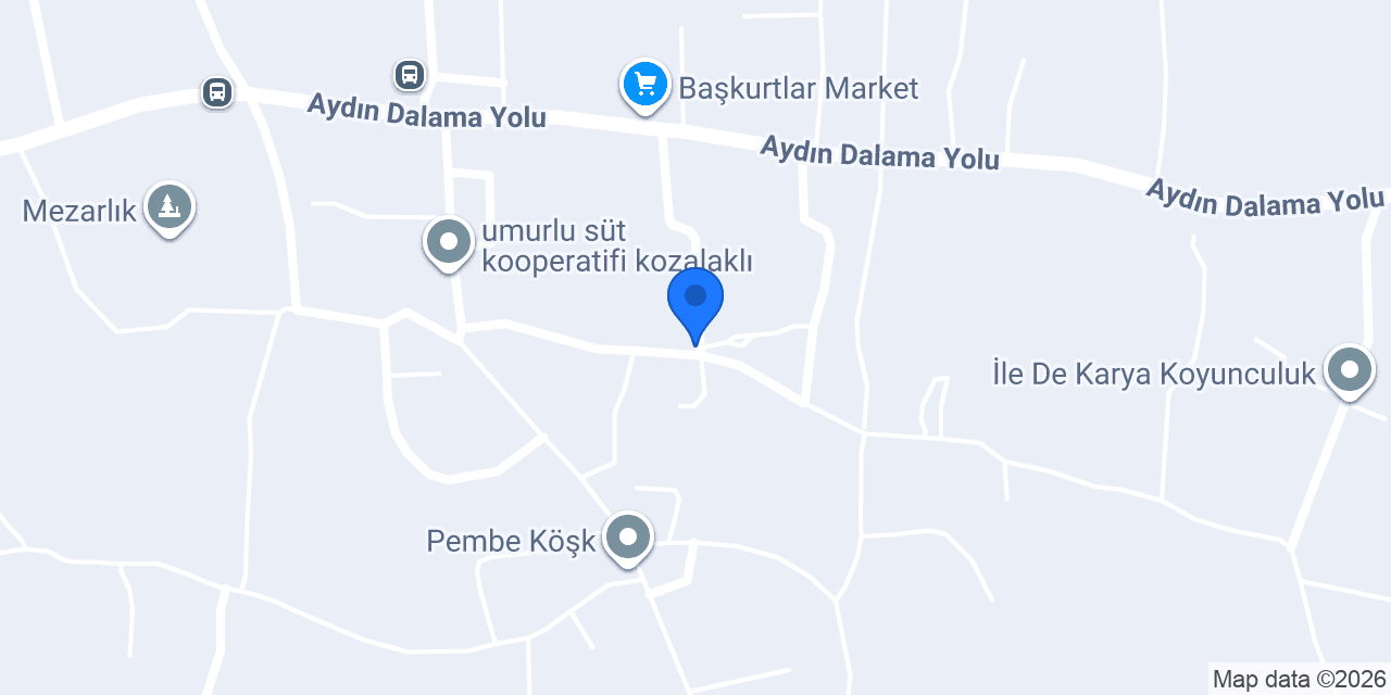 Kozalaklı Sağlık Ocağı konumu