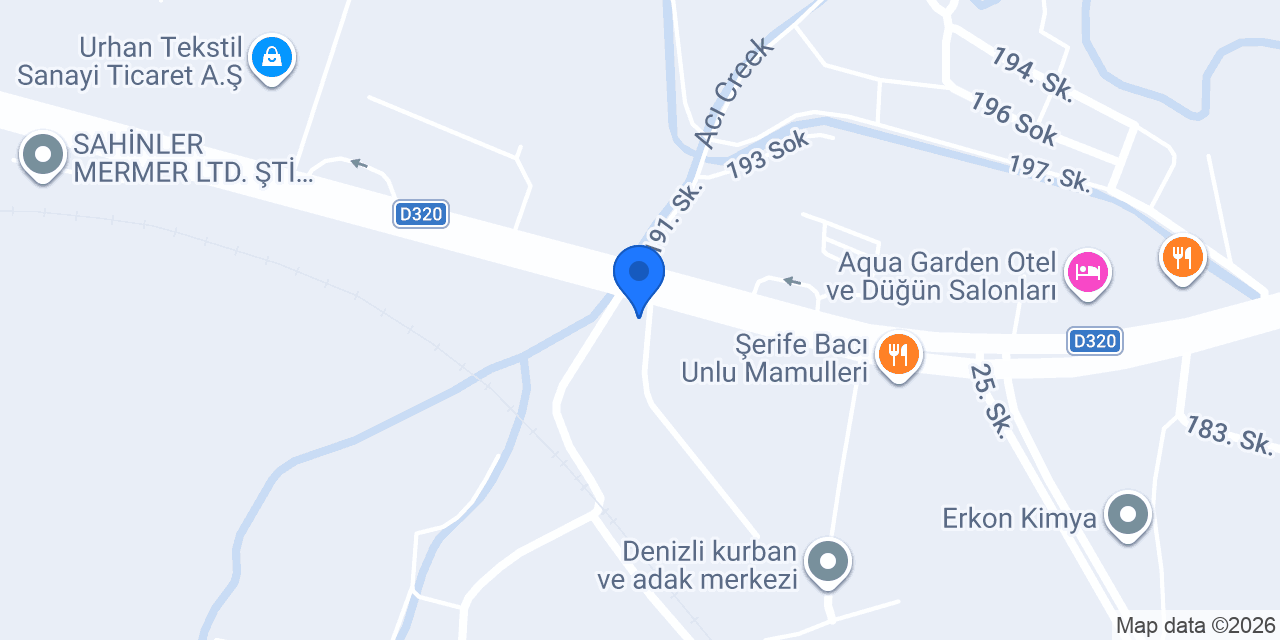 Abalıoğlu Boru Profil konumu