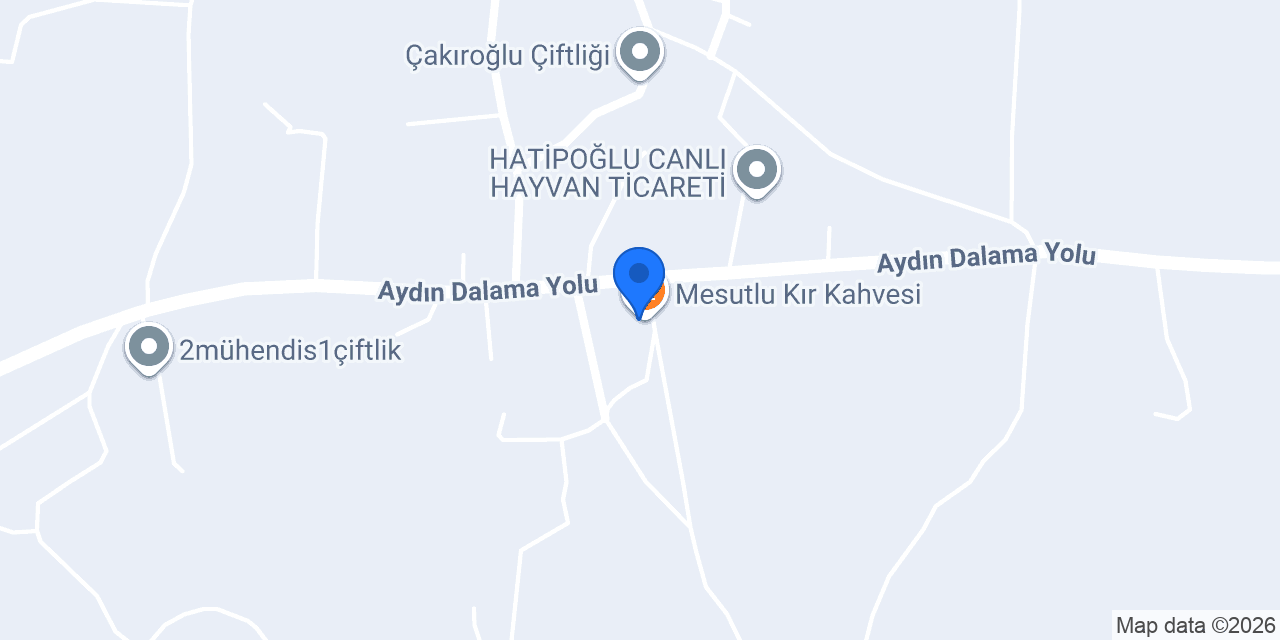 Mesutlu Kır Kahvesi konumu