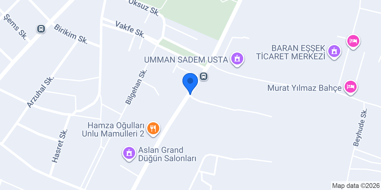 Bayır balık restaurant konumu