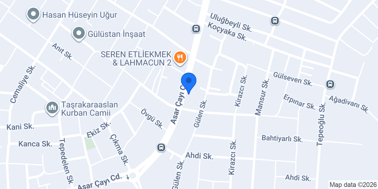 Atmaca Toptan Gıda konumu
