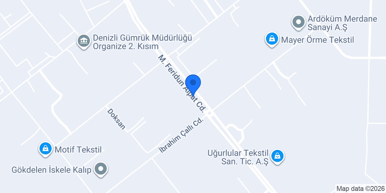 Larma Tekstil konumu