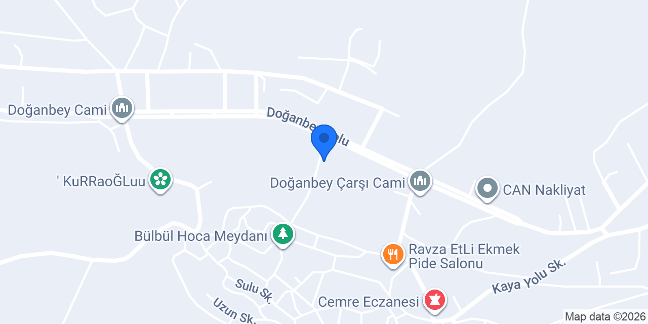 Doğanbey Ortaokulu konumu