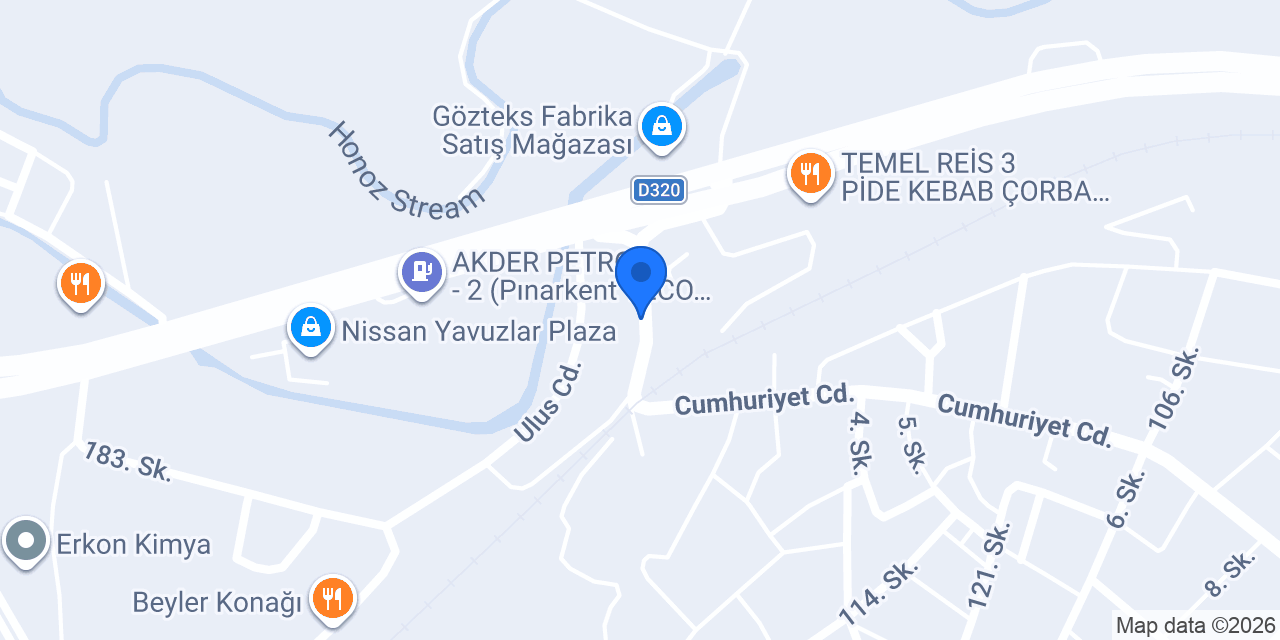 Tokat Yıldızı konumu