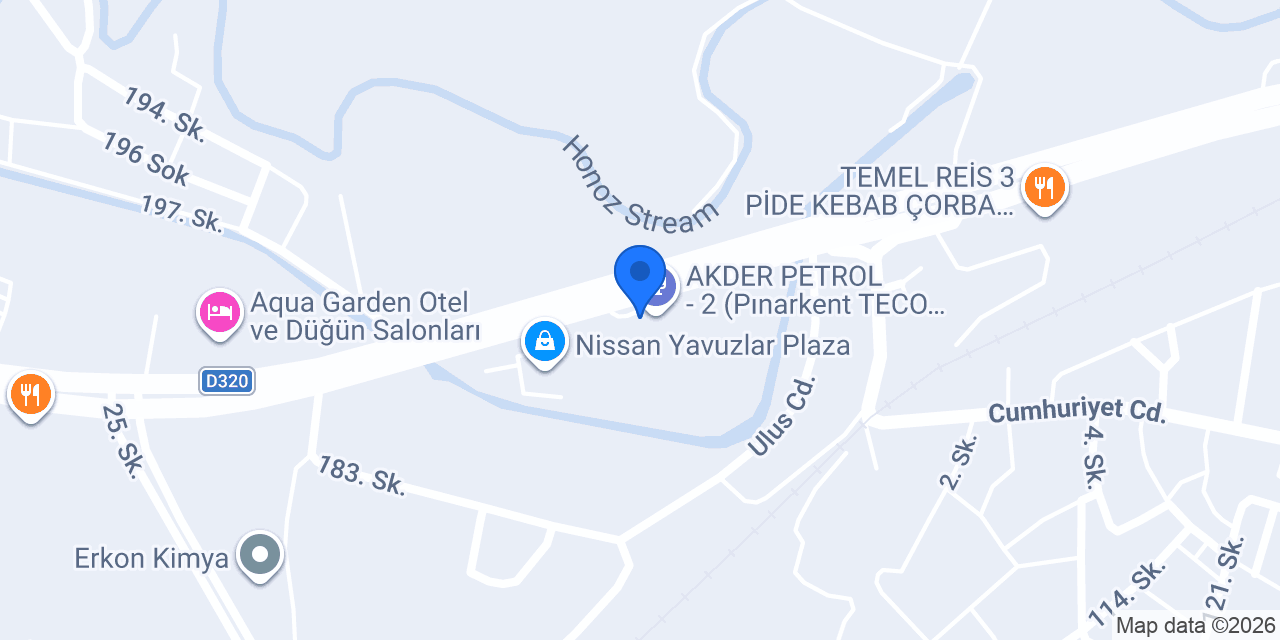 Teco konumu