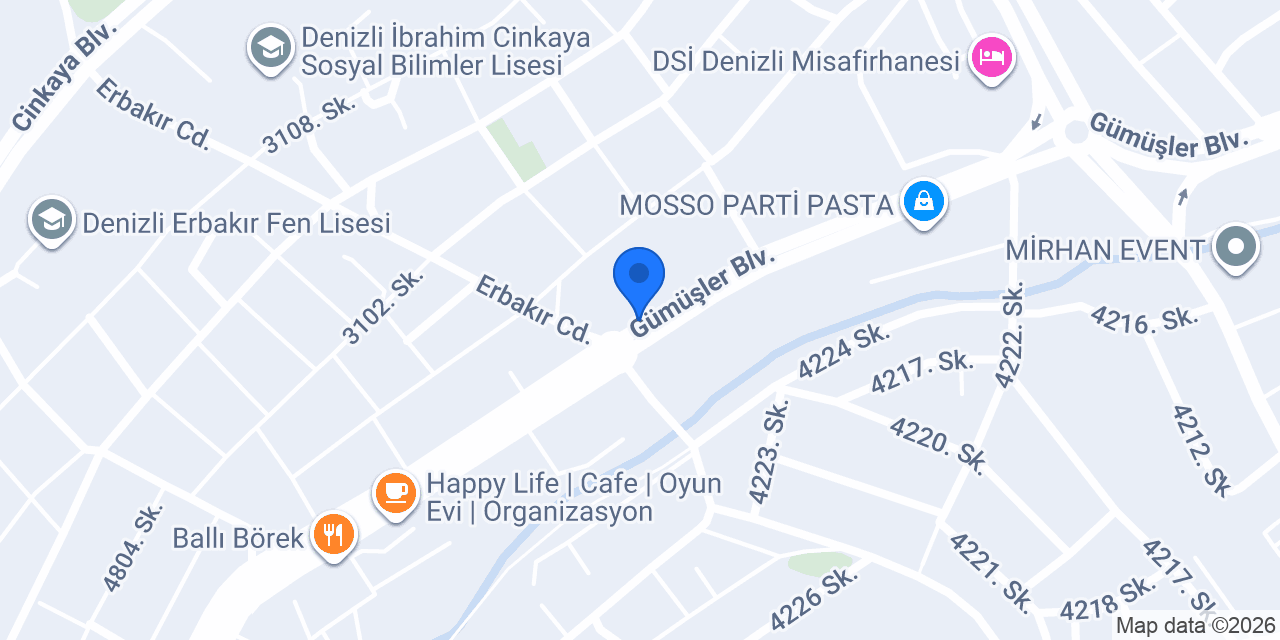 Kadayıfçı Cihan Usta-Denizli konumu