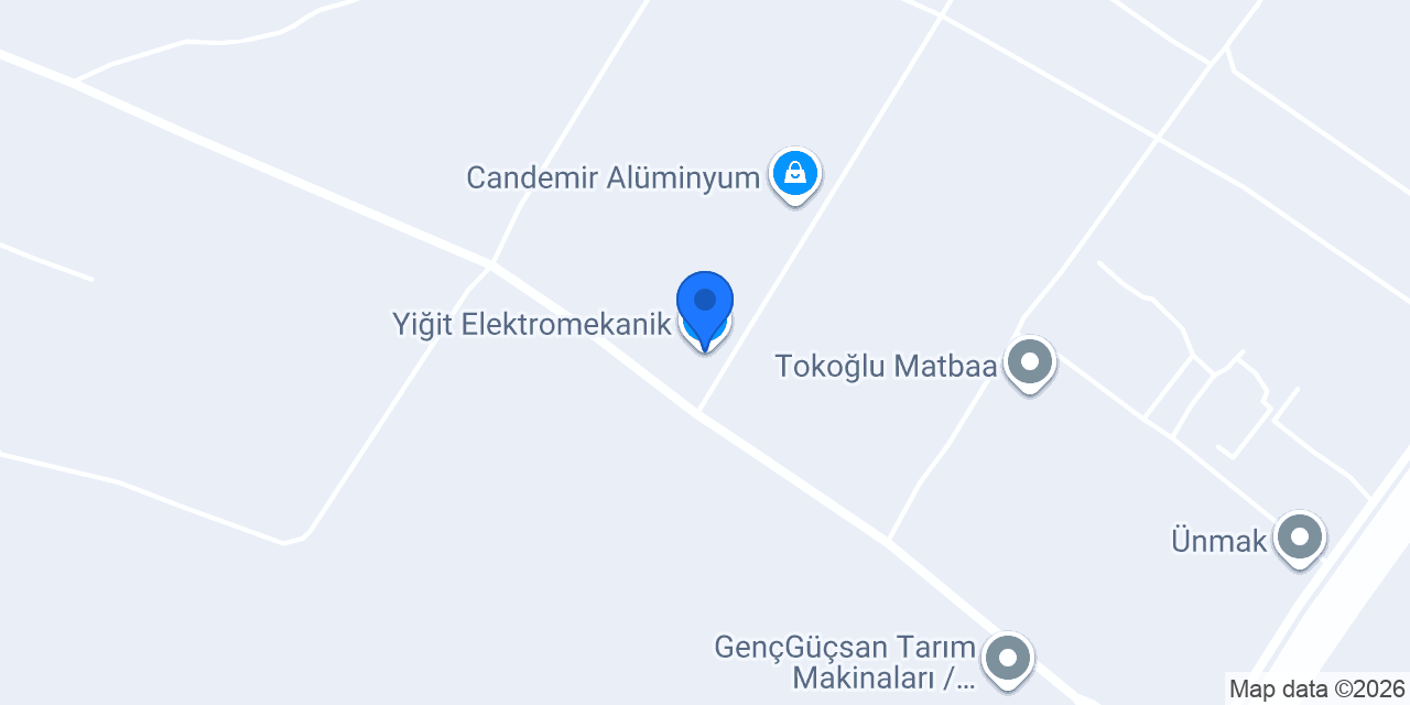 Yiğit Elektromekanik konumu