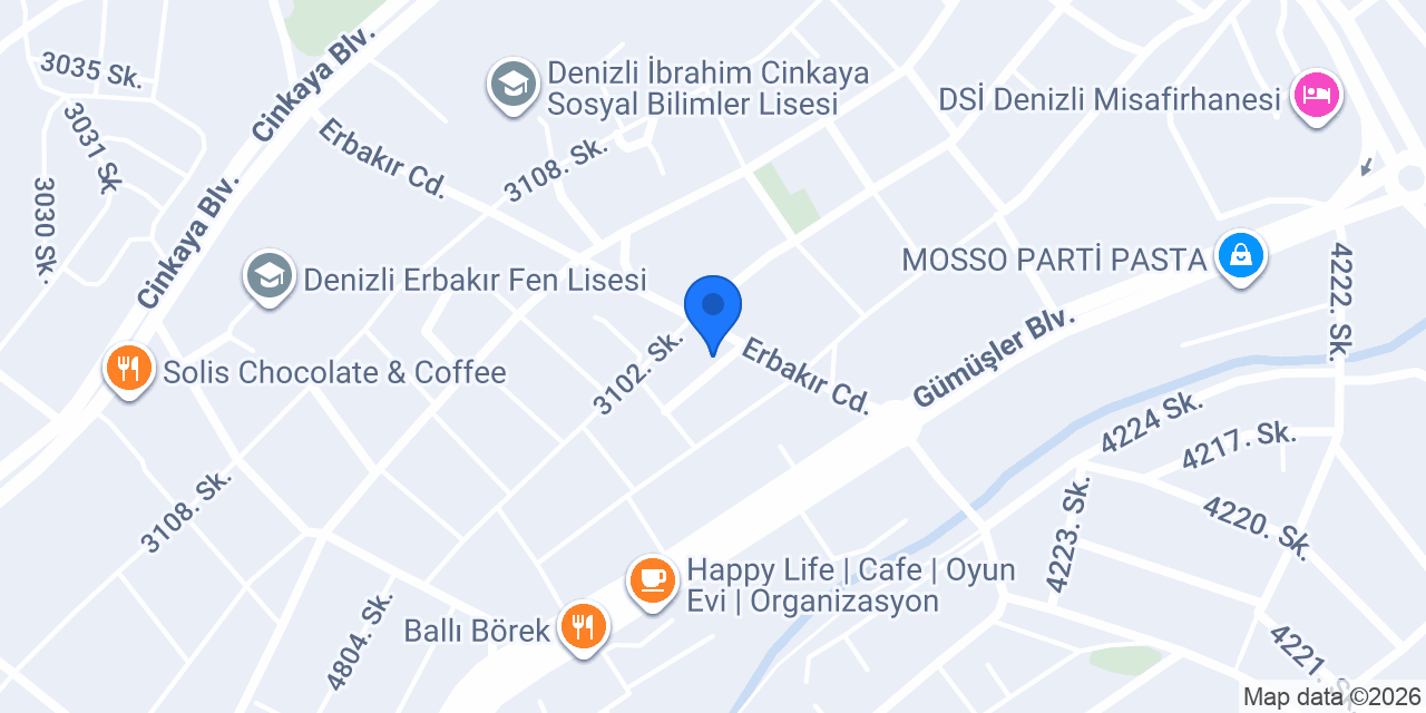 DPS GROUP DENİZLİ TEDARİK konumu