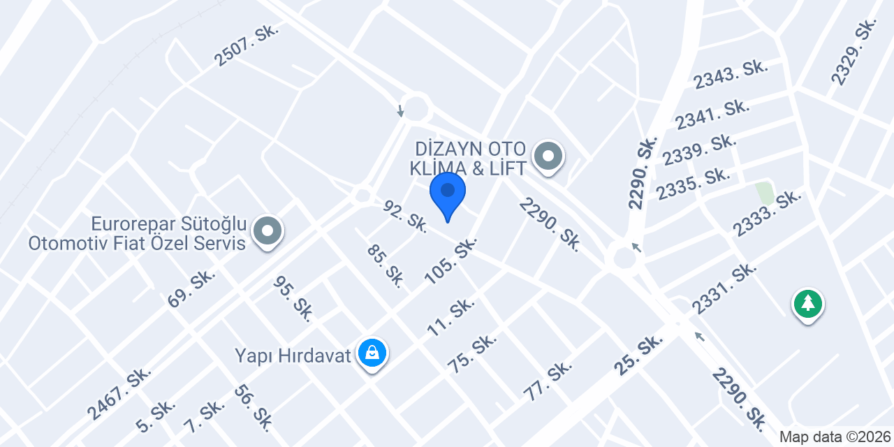 YORULMAZ DEMİR TİCARETİ konumu