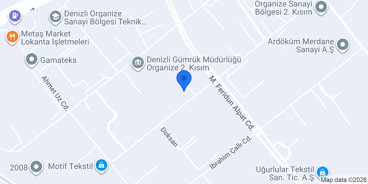 PLN TEKSTİL & DIŞ TİCARET konumu