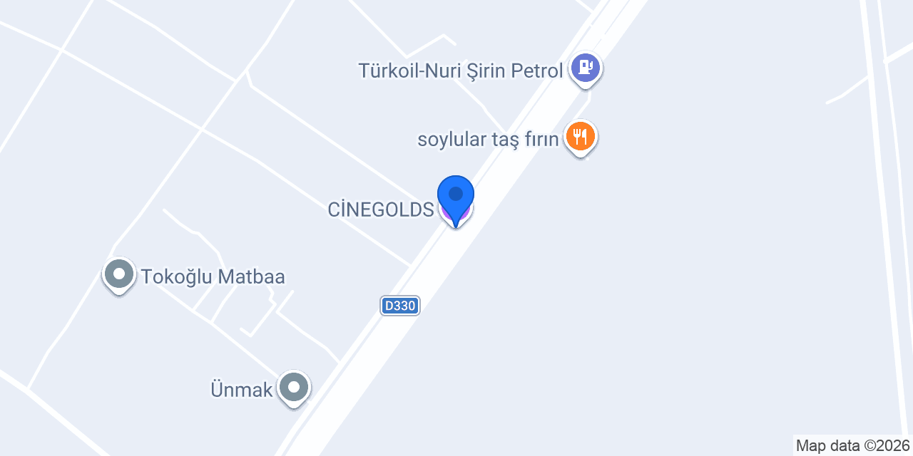 CİNEGOLDS konumu