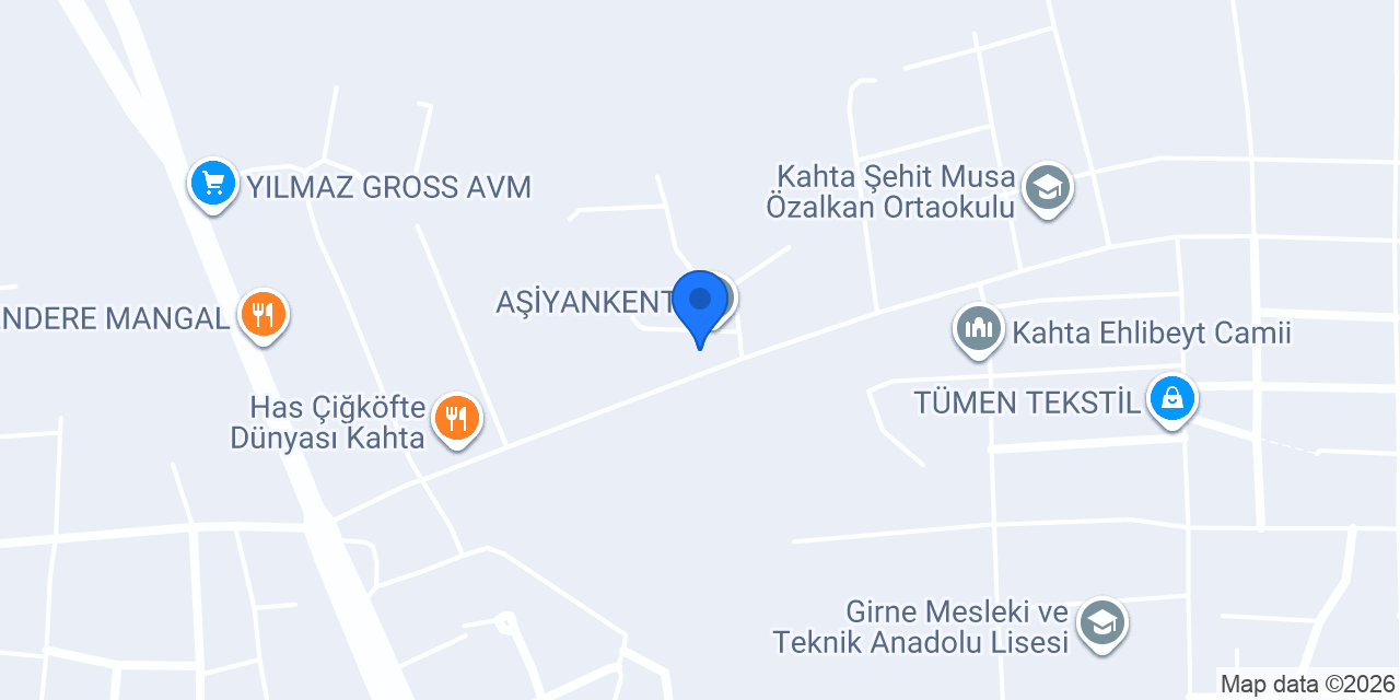 Turan Tantuni döner salonu konumu
