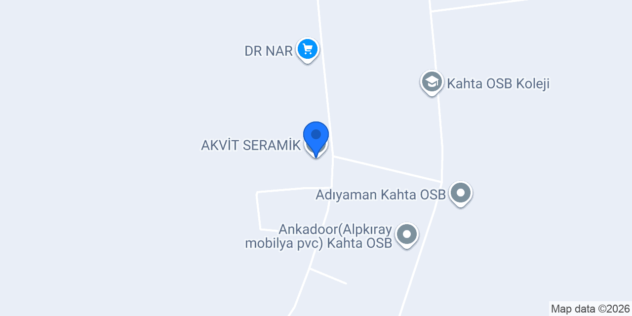 AKVİT SERAMİK konumu