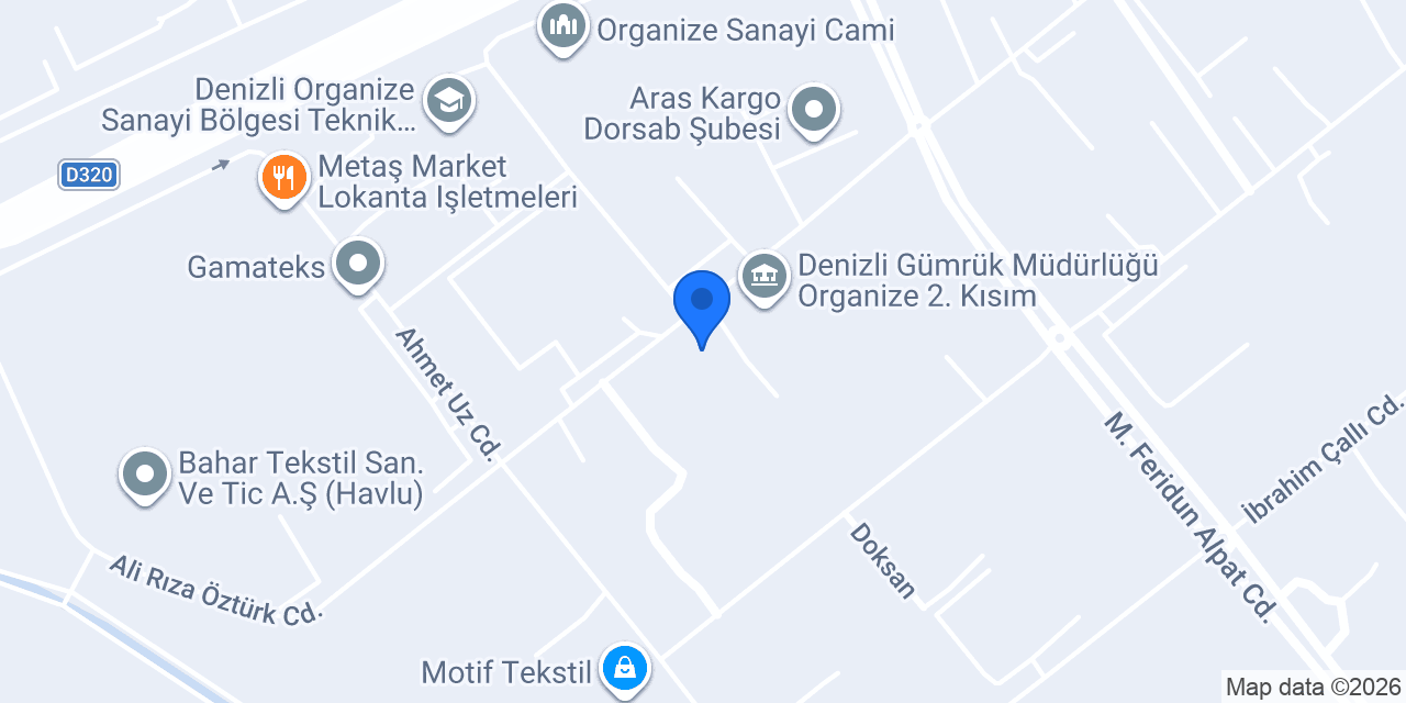 Polen Tekstil Tic. ve San. A.Ş. konumu
