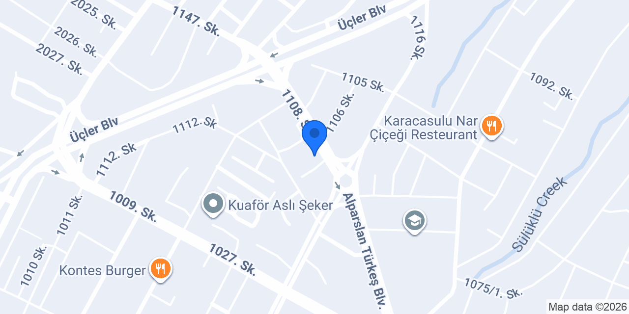 Yeka Çiçek / Peyzaj konumu