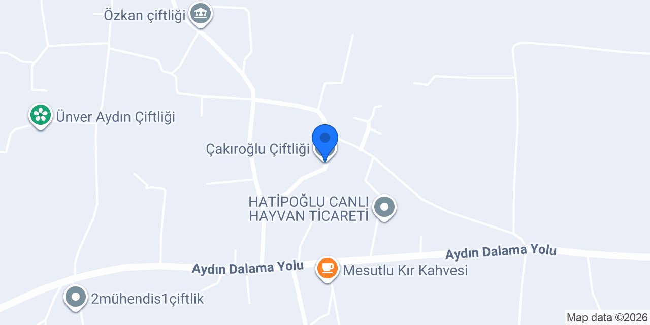 Çakıroğlu Çiftliği konumu