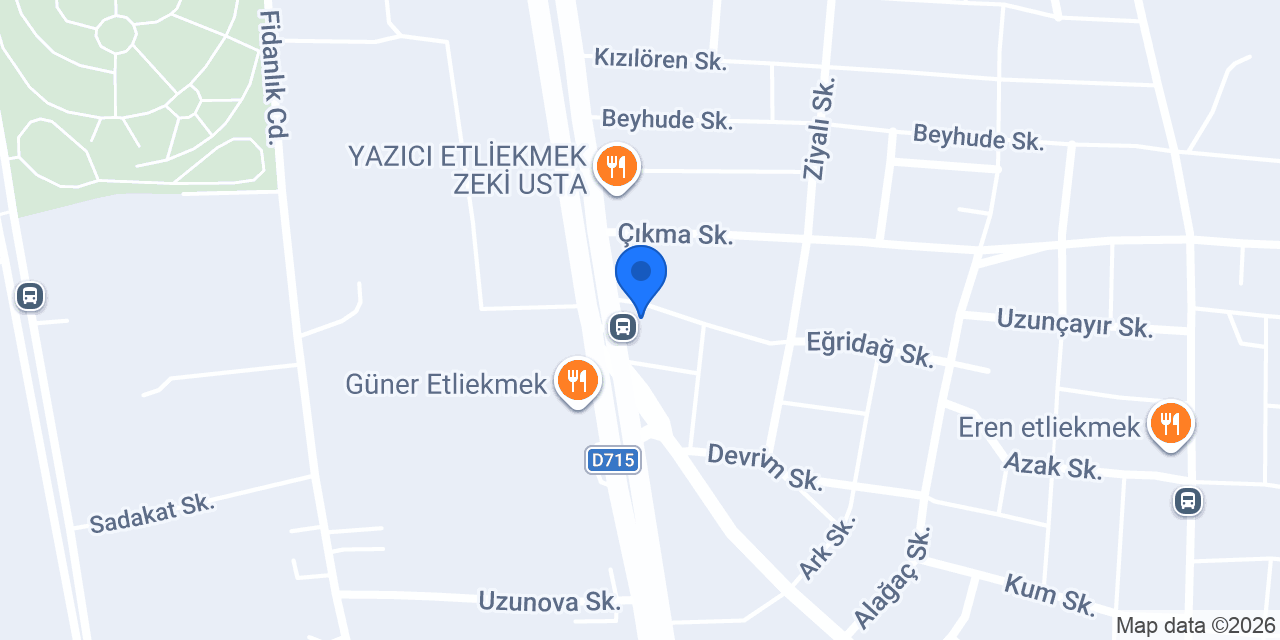 Konya Küçükler RENT A Car konumu