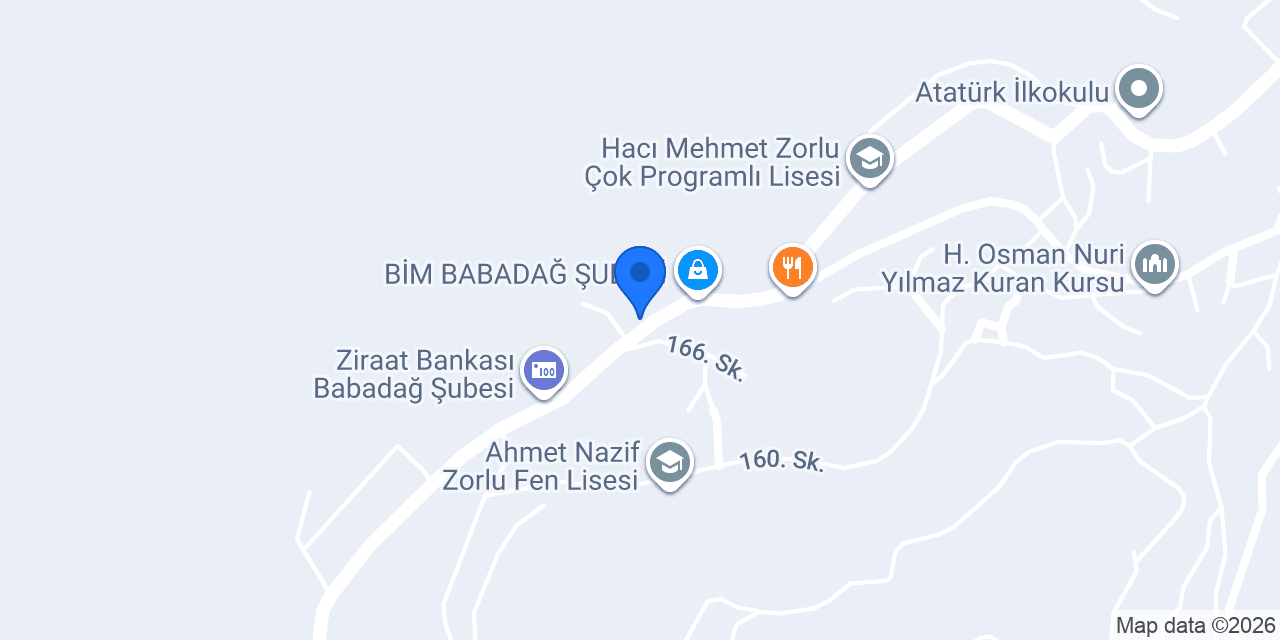 Öztürk Yapı Market konumu