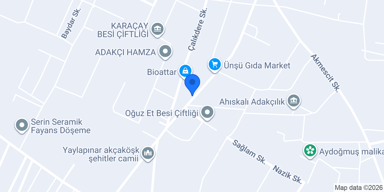 Uğur Baskın Besi Çiftliği konumu