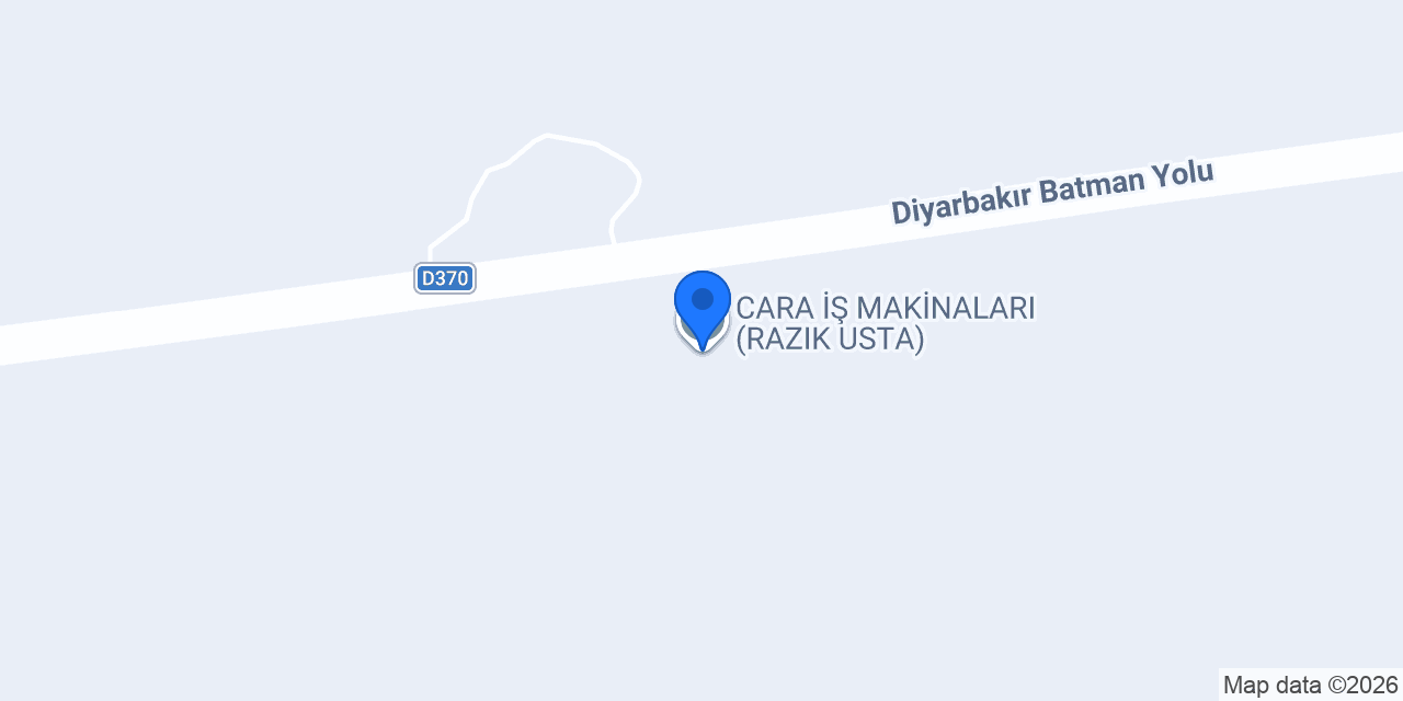 CARA İŞ MAKİNALARI (RAZIK USTA) konumu