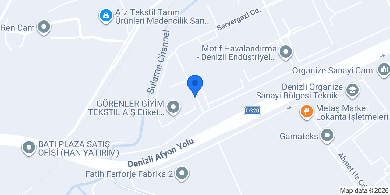 Görenler Genel Müdürlük konumu