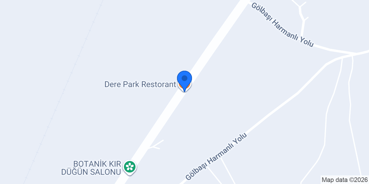 Dere Park Restorant konumu