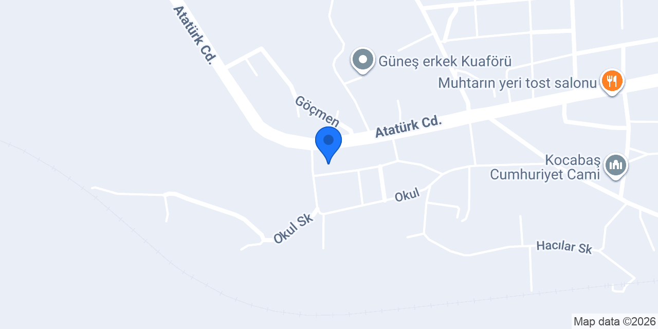 Kocabaş Mermer konumu