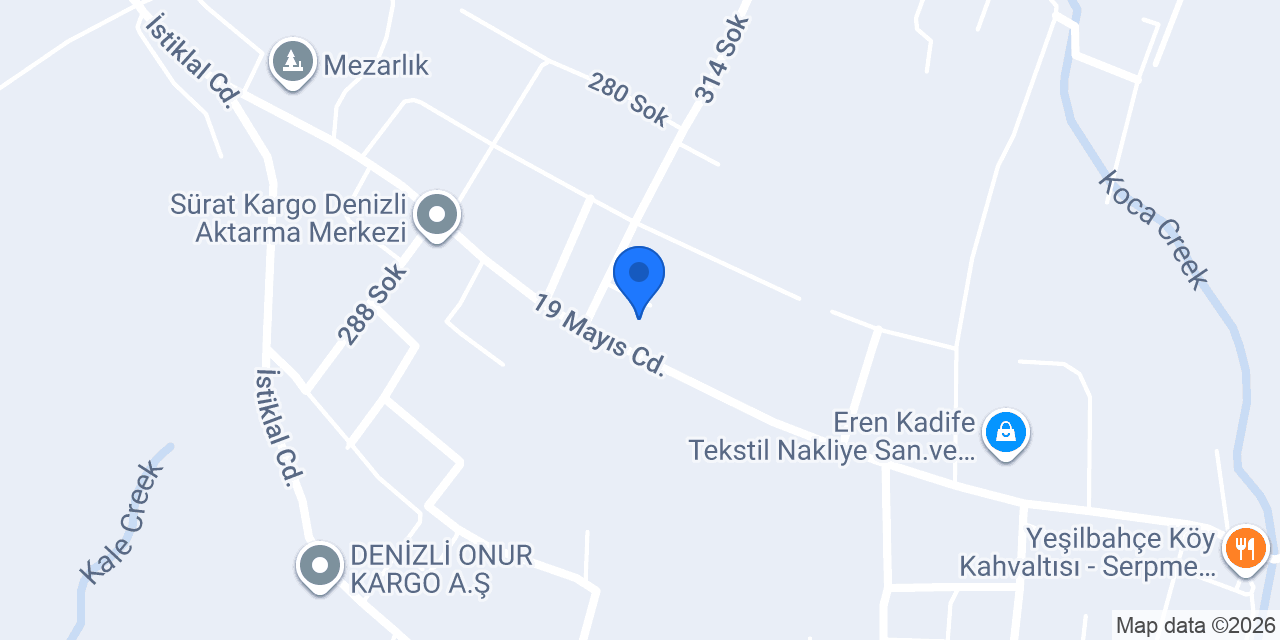 Sever Yapı Malzemeleri Akhan Şube (Depo) konumu