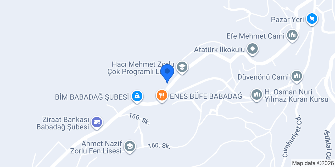 Teras Cafe Restaurant konumu