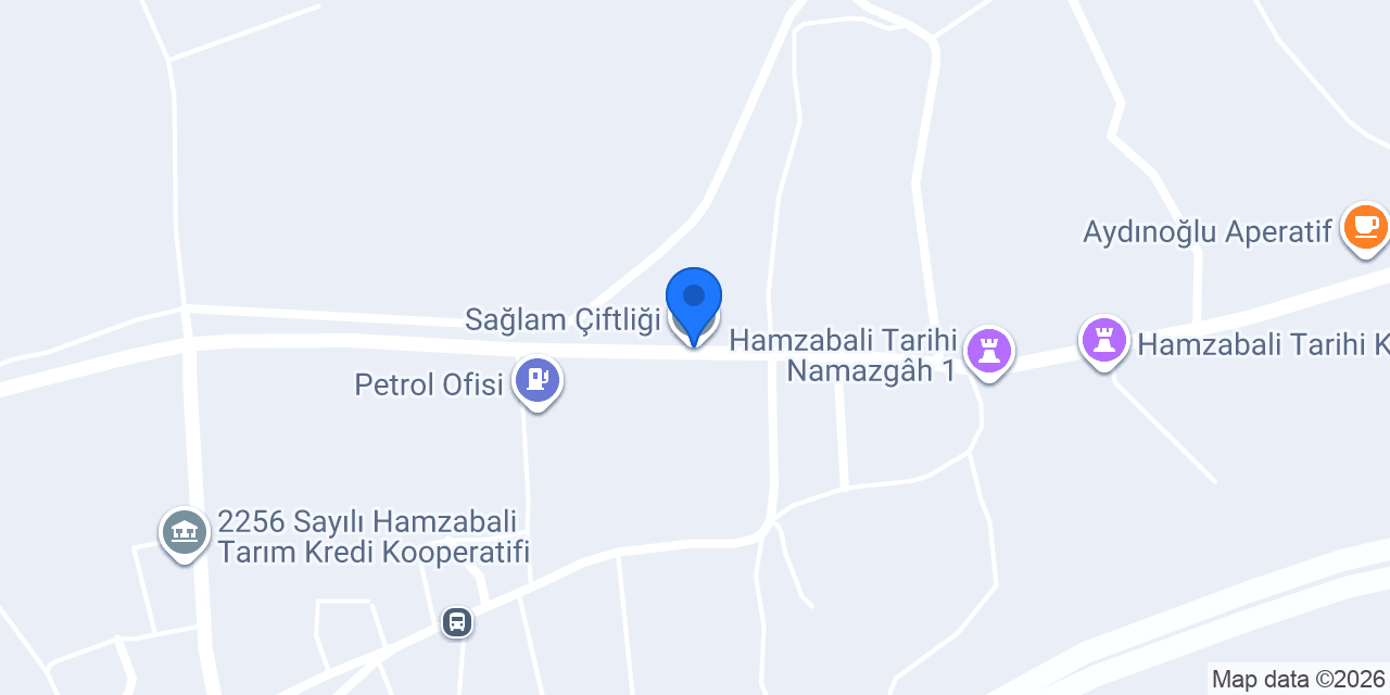 Sağlam Çiftliği konumu