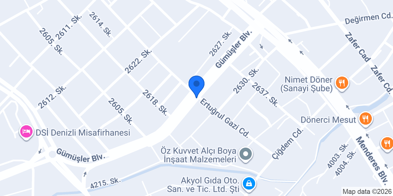 KARCI BOYA YAPI İZL. LTD.ŞTİ. konumu