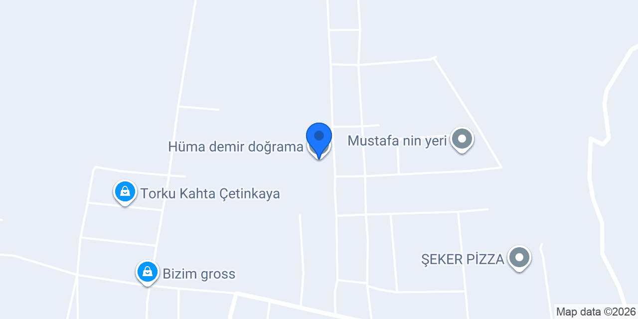 Hüma demir doğrama konumu