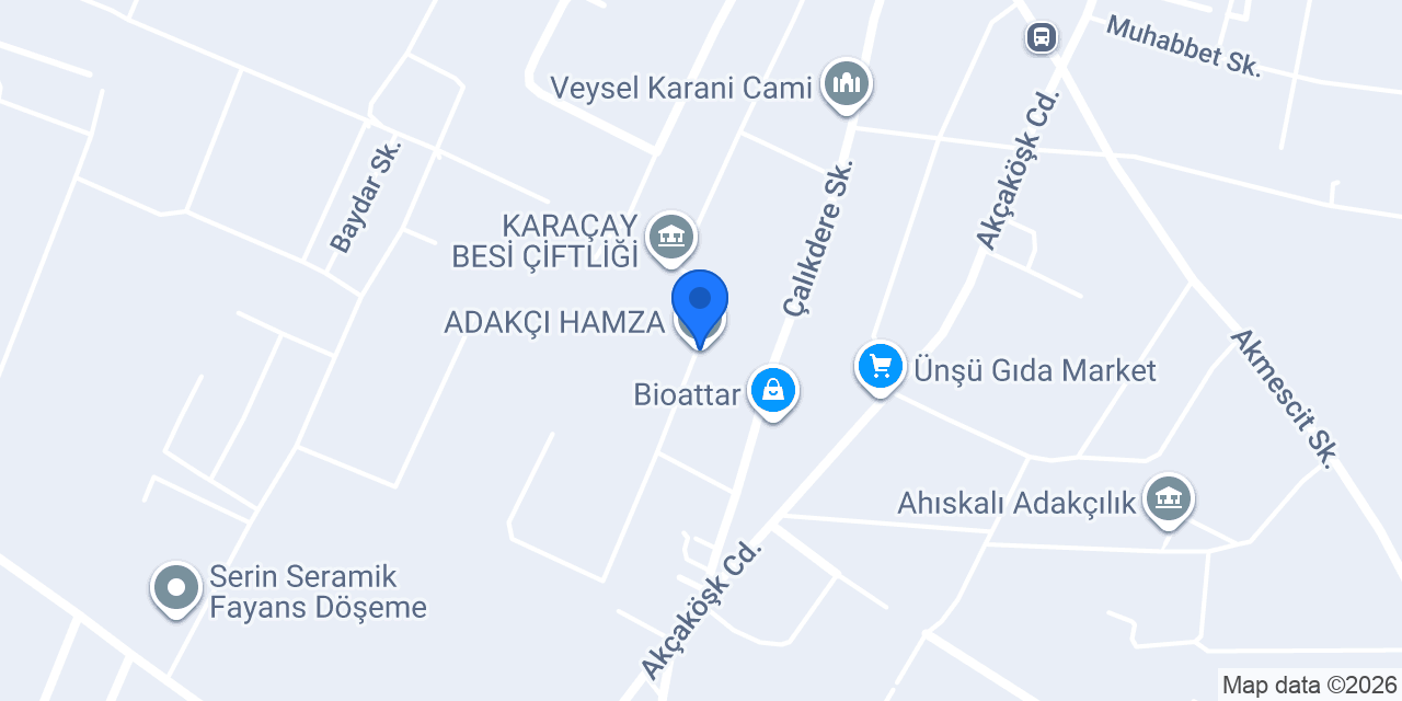 ADAKÇI HAMZA konumu