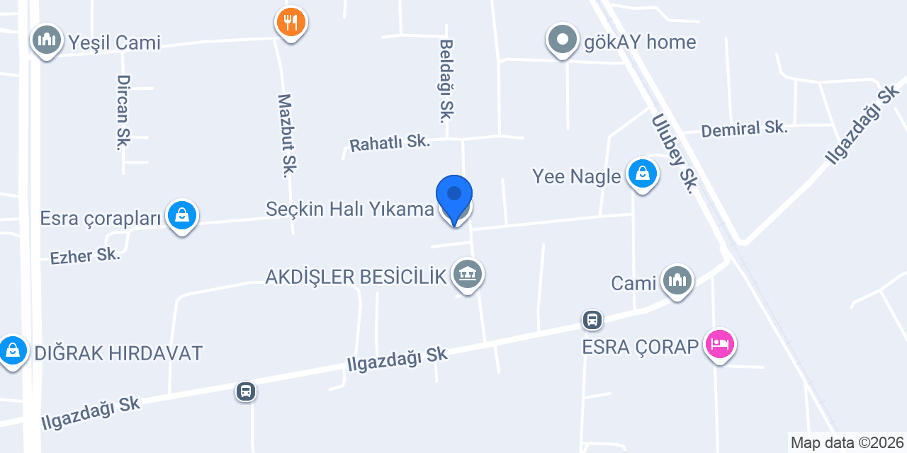 Seçkin Halı Yıkama konumu