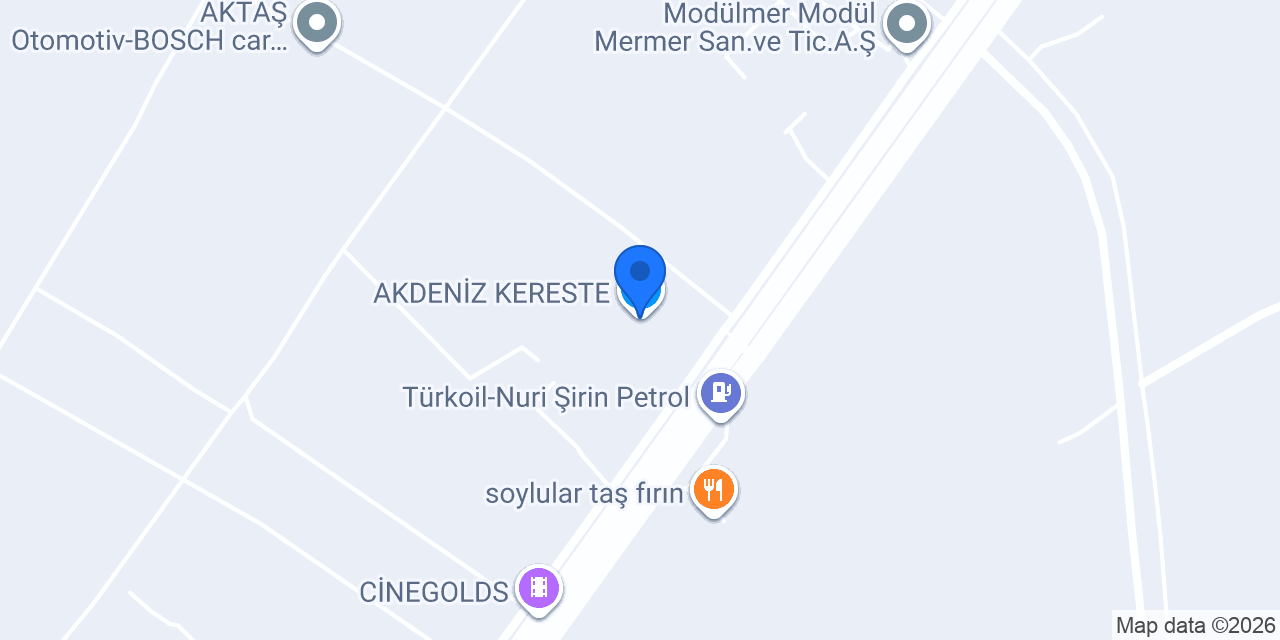 AKDENİZ KERESTE konumu