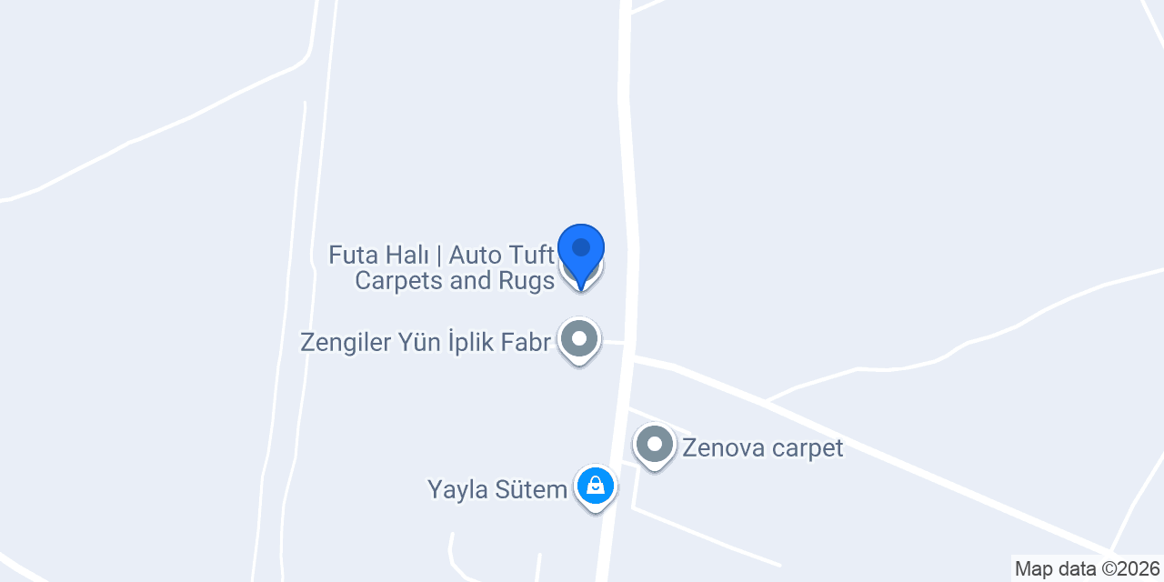 Futa Halı | Auto Tuft Carpets and Rugs konumu