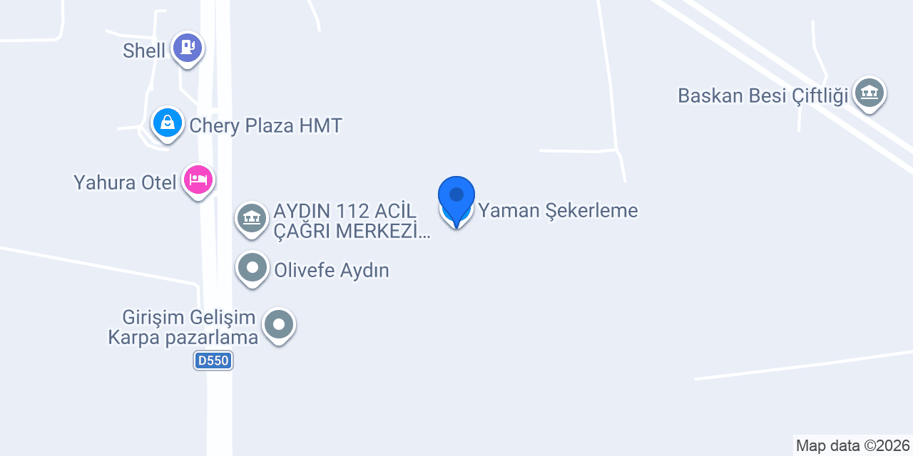 Yaman Şekerleme konumu
