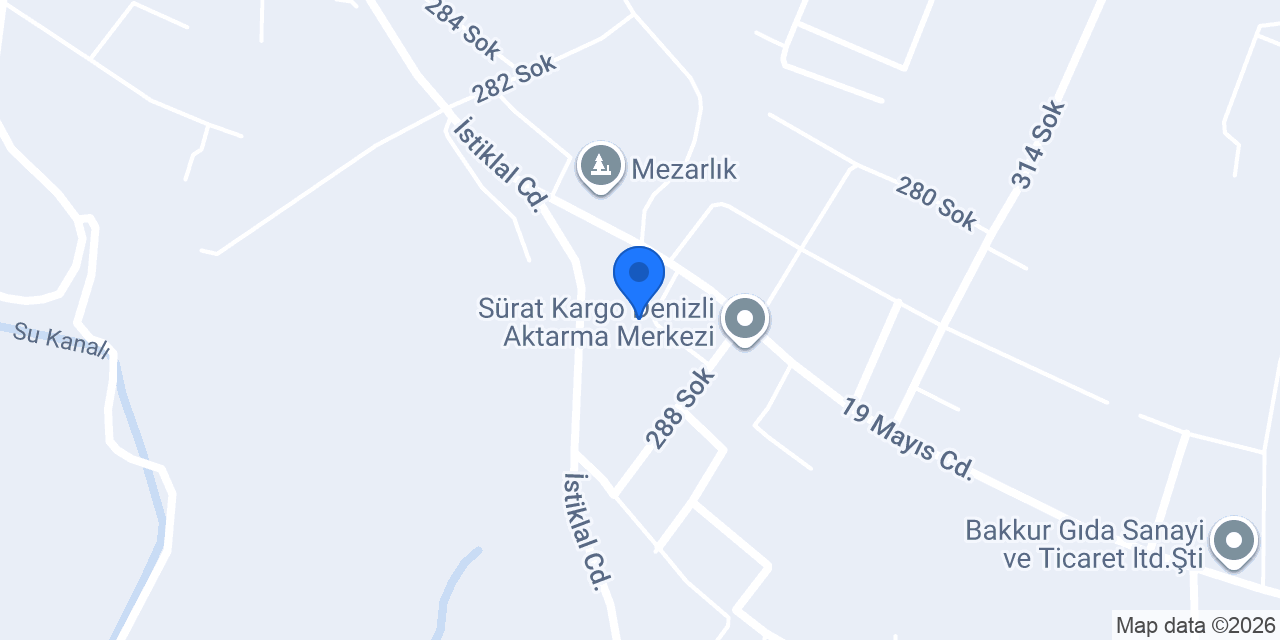 Starteks Tekstil konumu