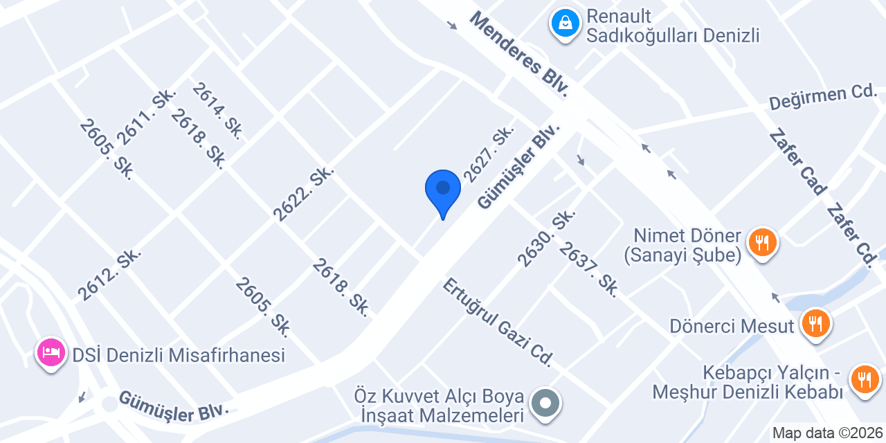 Aydoğan Cephe A.Ş. konumu