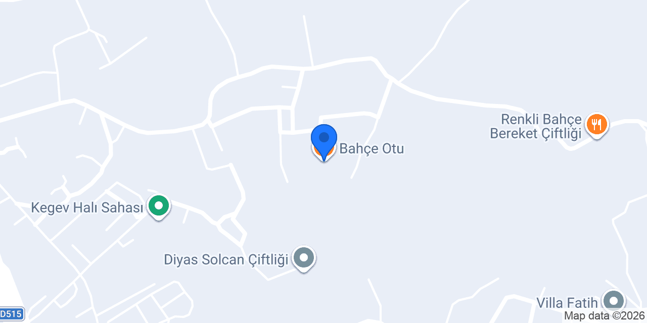 Bahçe Otu konumu