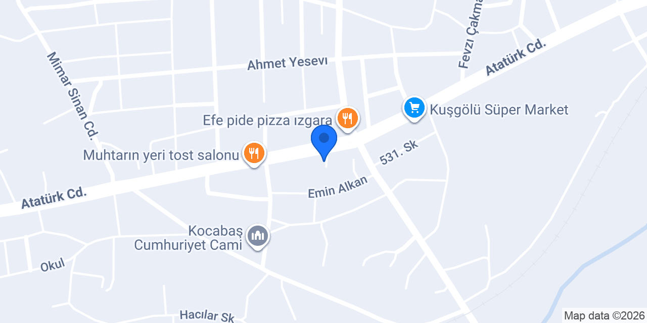 Form Erkek Kuafor konumu