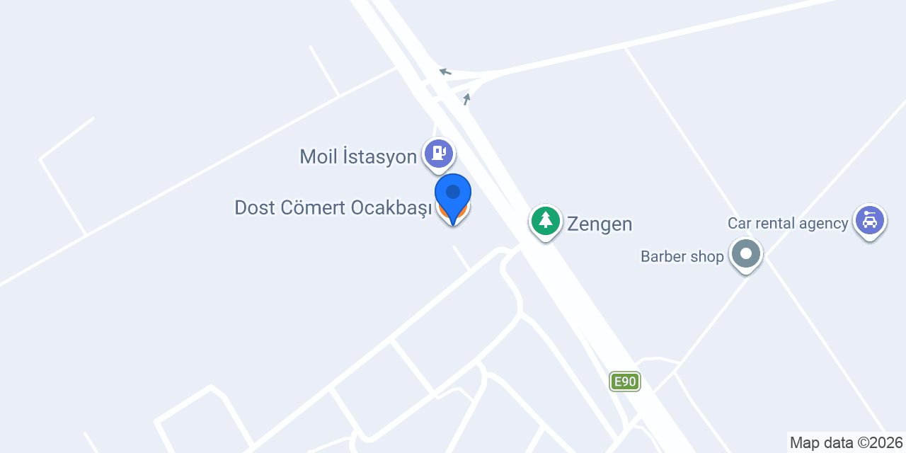 Dost Cömert Ocakbaşı konumu