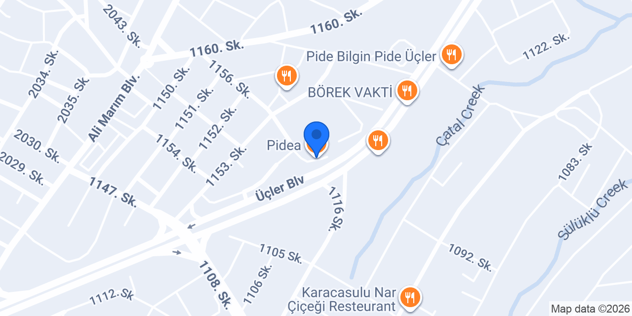 Pidea konumu