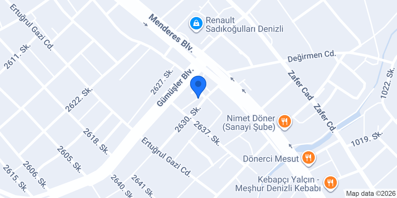 Turgut MÜHENDİSLİK konumu