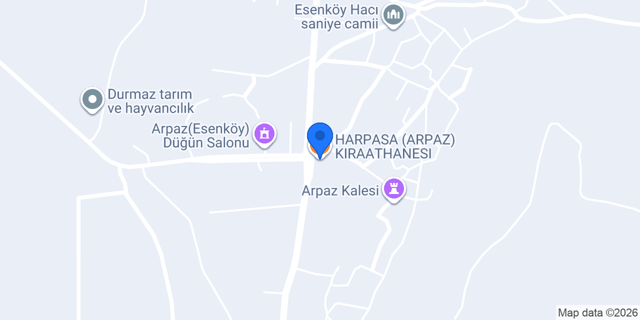 HARPASA (ARPAZ) KIRAATHANESI konumu