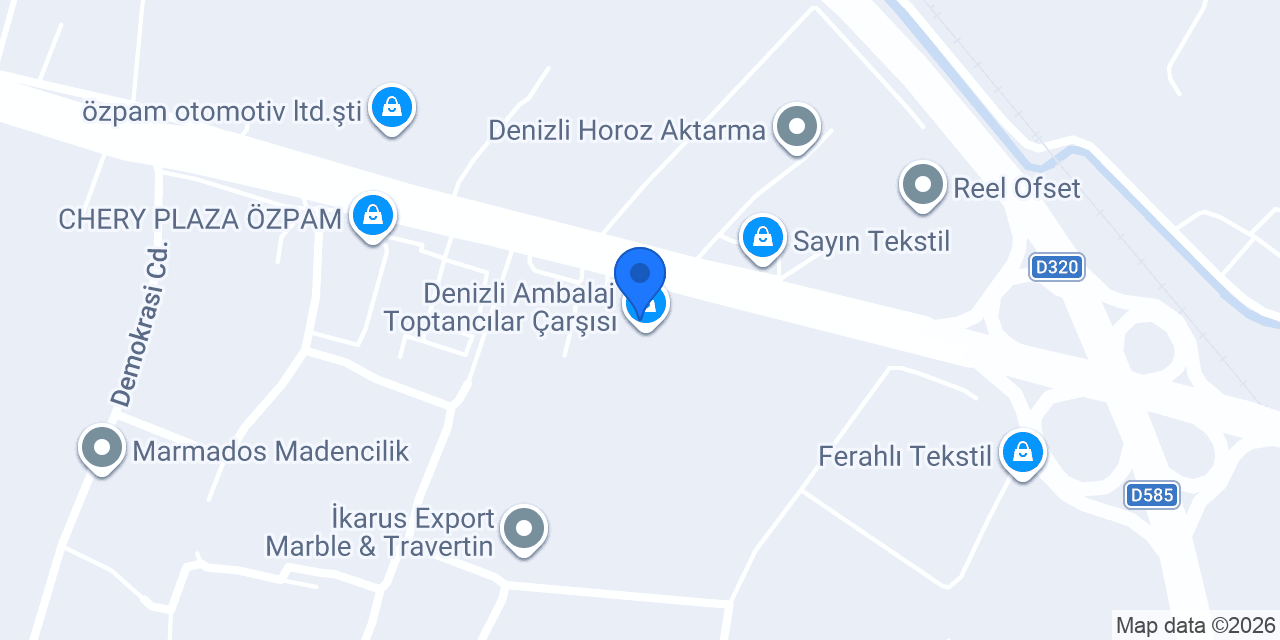 Denizli Pamukkale Prefabrik konumu