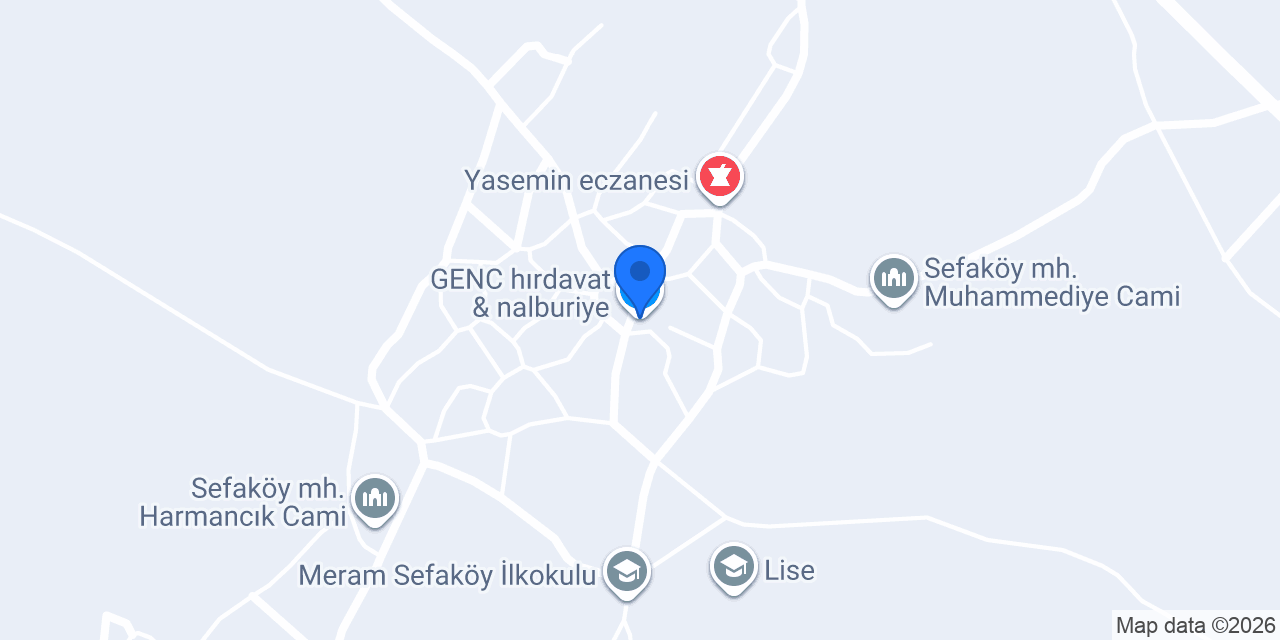 GENC hırdavat & nalburiye konumu